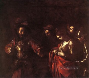 カラヴァッジョ Painting - 聖ウルスラ・カラヴァッジョの殉教